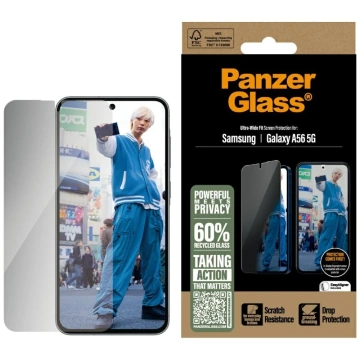 Tvrzené sklo PanzerGlass pro Samsung Galaxy A56 5G Ultra-Wide Fit Ochrana soukromí