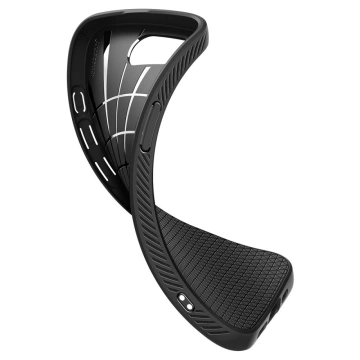 Matný kryt Spigen Liquid Air pro iPhone 16e, černý