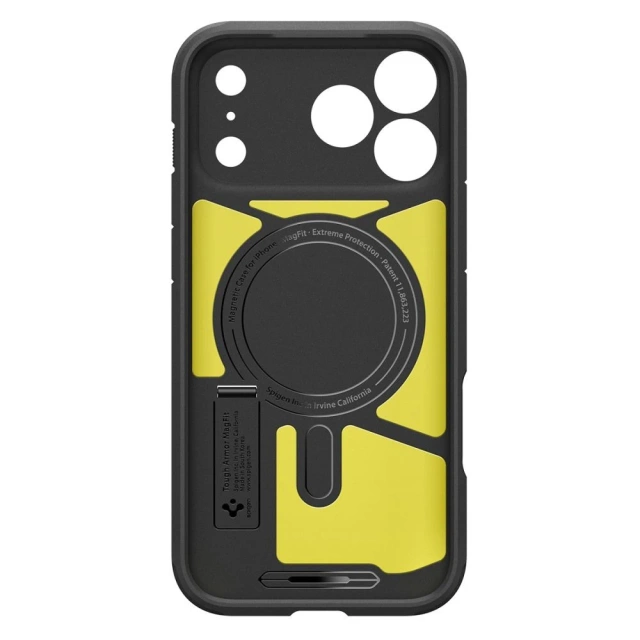 Etui do iPhone 17 Pro Spigen Tough Armor ”T” Mag MagSafe Black