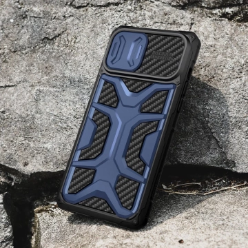 Pancéřový kryt Nillkin Adventruer Case pro iPhone 13 Pro s krytem fotoaparátu černý