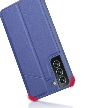 Kryt DUX DUCIS Skin X Holster pre Samsung Galaxy S22 (S22 Plus) modrý