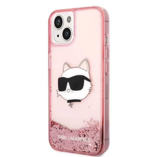 Etui Karl Lagerfeld KLHCP14MLNCHCP для iPhone 14 Plus 6,7" Hardcase Glitter Choupette Head