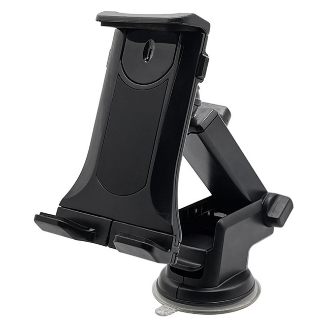 Car phone holder tablet windshield strong adjustable 4.7-11 inches black