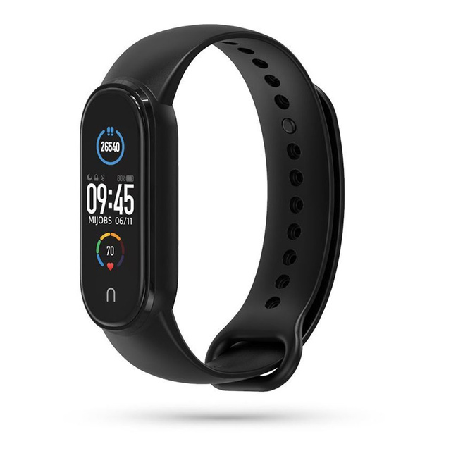 Pásek IconBand pre Xiaomi Mi Smart Band 5/6/6 NFC Black