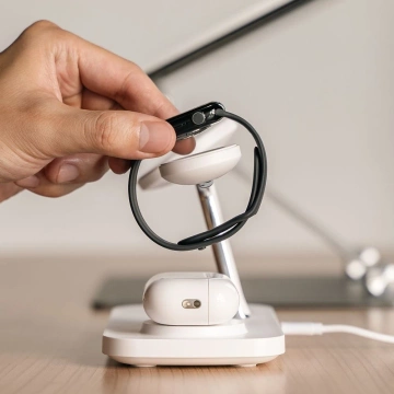 Nabíjačka Ringke Qi2 MagSafe 3v1 pre iPhone, Apple Watch a AirPods