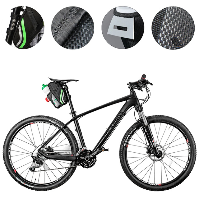RockBros C7-BK bicycle bag for a bicycle for a water bottle under the saddle Black