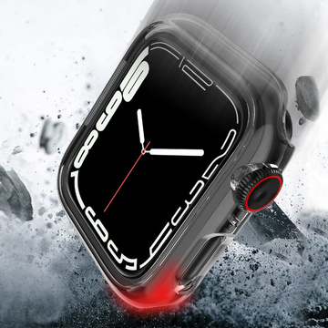 Defense360 case with glass for Apple Watch 7 41mm Clear
