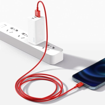 Кабель Baseus Superior USB - Lightning 2,4 A 1 м червоний (CALYS-A09)