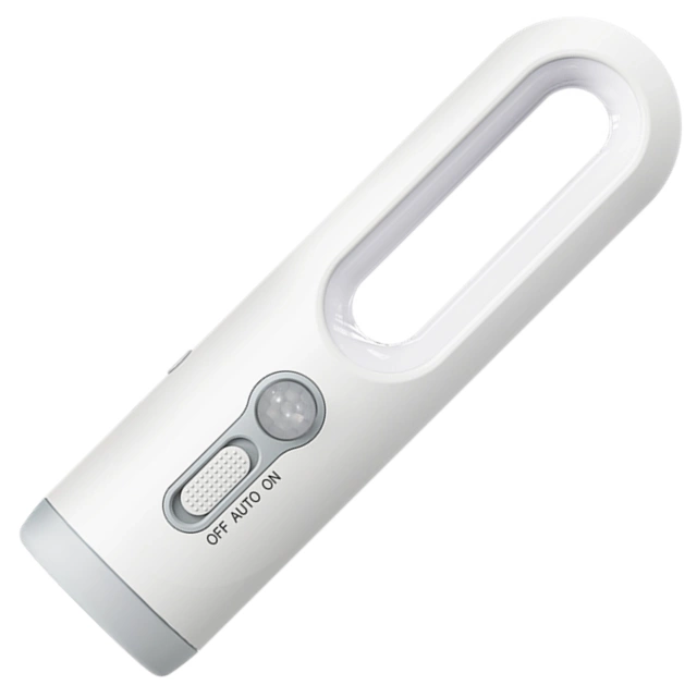 Портативна настільна лампа Alogy Night LED із датчиком руху та ліхтариком білого кольору