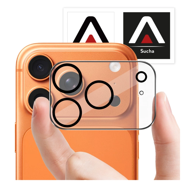 Szkło Ochronne na Obiektyw Aparatu do Apple iPhone 17 Pro Max, Wzmocnione i Odporne na Zarysowania, Precyzyjnie Dopasowane, Alogy Lens Protector Pro+™ – Przezroczyste