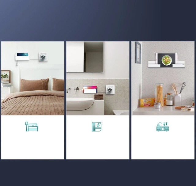 UGREEN Wandhalter Smartphone Ladeständer weiß (30394)