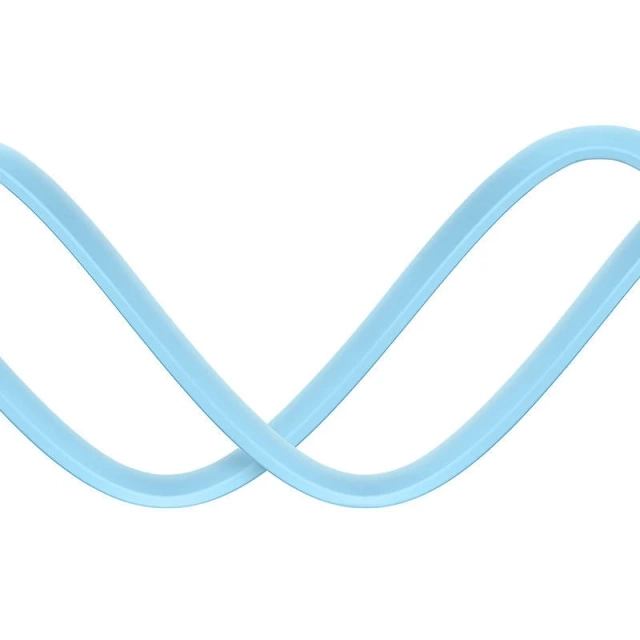 Baseus Bright Mirror 2 3in1 USB cable, micro USB / Lightning / USB-C, flat, 3.5A, 1.1m (blue)