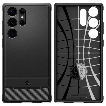 Ету на телефон Spigen Rugged Armor для Samsung Galaxy S23 Ultra Matte Black