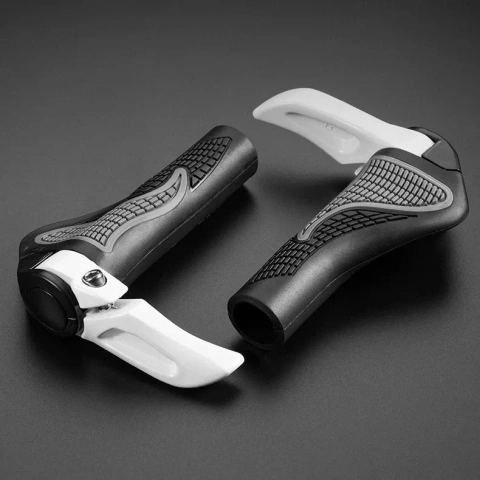 Sada držiakov na bicykel Rockbros BT1007W s rohmi – biela