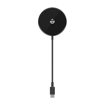 Choetech T697-F 3in1 Magnetic Charger Black for iPhone MagSafe