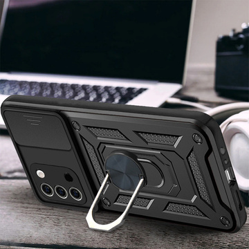 Alogy Camshield Stand Ring Case with Camera Cover для Samsung Galaxy A03s 164 мм чорний