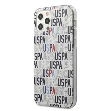 US Polo Logo Mania Collection iPhone 12/12 Pro 6.1" phone case white/white