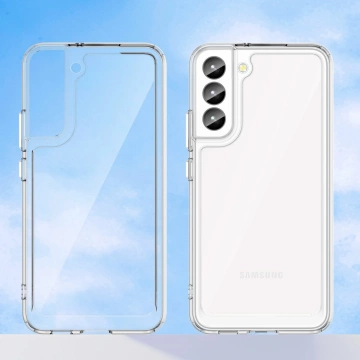 Захисний чохол для телефону Outer Space Case для Samsung Galaxy S23 Plus накладка з гнучкою рамкою прозора