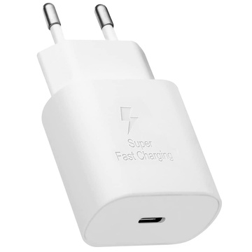 Wall Charger 3.6A 25W Fast Power Delivery PD USB-C Type-C Single White