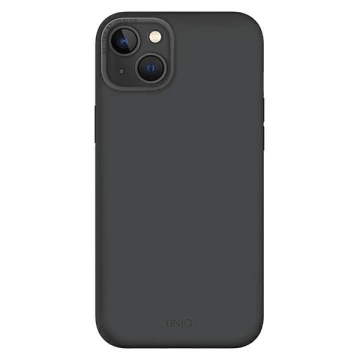 Etui UNIQ Lino Hue do iPhone 14 Plus 6,7" Magclick Charging szary/uhlově šedá