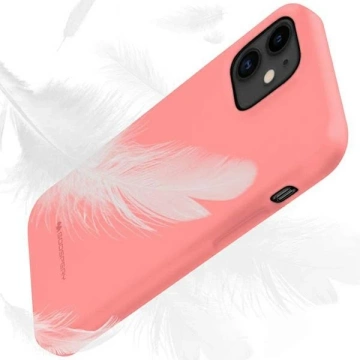 Pouzdro na telefon Mercury Soft pro iPhone 14 růžové/růžové
