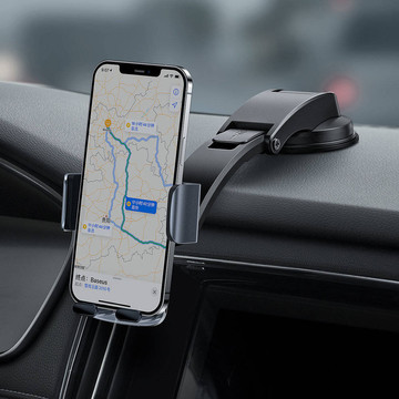 Baseus Easy Control Clamp car holder for cockpit grille Black