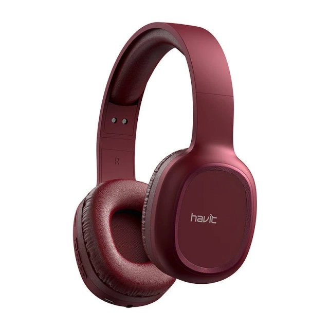 Havit H2590BT PRO wireless Bluetooth headphones (red)