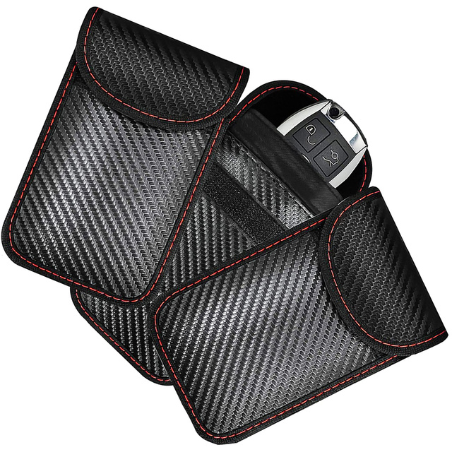 Ochrana proti krádeži 2x Alogy kryt kľúčenky blokujúci signál 13x8,2cm