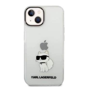 Etui Karl Lagerfeld KLHCP14MHNCHTCT na iPhone 14 Plus 6,7" pevné puzdro Ikonik Choupette