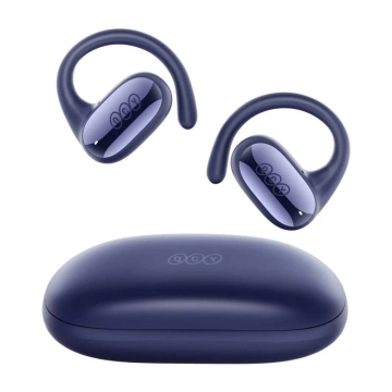 Bluetooth slúchadlá QCY T30 Crossky GTR2, 28h výdrž, IPX5, mikrofón ENC – modré