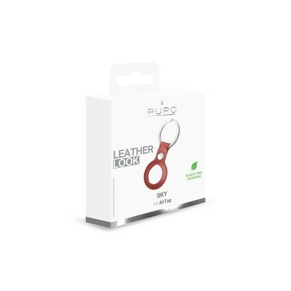 Etui Puro SKY do Case AirTag EcoSkin ATSKY1RED brelok czerwony/red