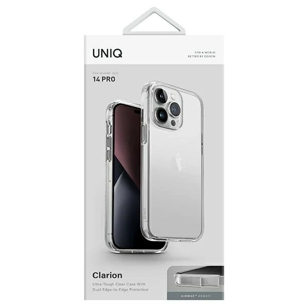 UNIQ Clarion Apple iPhone 14 Pro 6,1" pouzdro na telefon Transparentní/Lucent Clear