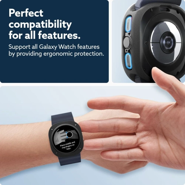 Etui Caseology Vault pro Samsung Galaxy Watch Ultra (47 mm) Matte Black