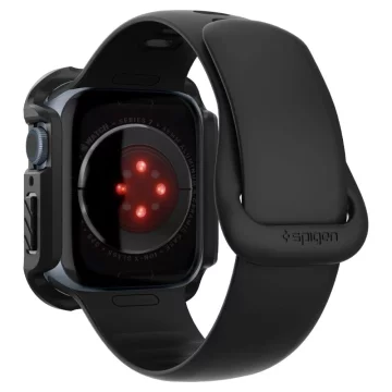 Apple hodinky Spigen s pevným brnením 7/8 (45 mm) čierne
