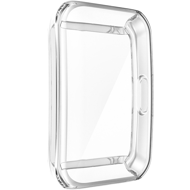 Silikonhüllenauflage mit Schutzfolie Alogy für Huawei / Honor Band 6 Transparent