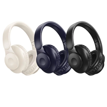 Накладні навушники Hoco W45 Bluetooth 5.3 – 46 годин, AUX, TF-карта, складані, мікрофон