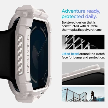 ЧОХОЛ ДЛЯ APPLE WATCH 10 (46MM) БЕЖЕВИЙ DUNE БЕЖЕВИЙ SPIGEN RUGGED ARMOR PRO