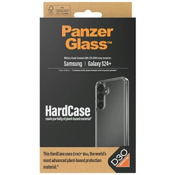 Прозорий чохол PanzerGlass HardCase D3O для Samsung Galaxy S24 Plus