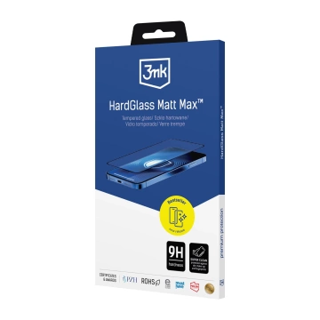 Матове загартоване скло для Apple iPhone 16 Plus - 3mk HardGlass Matt Max