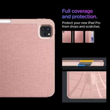 Etui Spigen Urban Fit pro Apple iPad Pro 11 5/2024 Rose Gold