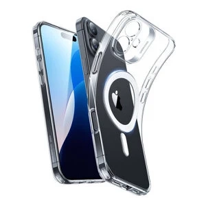 Ochranný kryt pro iPhone 16 Plus ESR Clear Case HaloLock MagSafe transparentní