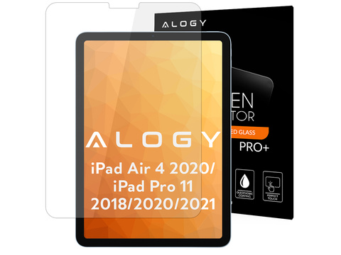 Tvrdené sklo x2 Alogy 9H na obrazovku pre iPad Air 4 2020 / iPad Pro 11 2018/2020/2021