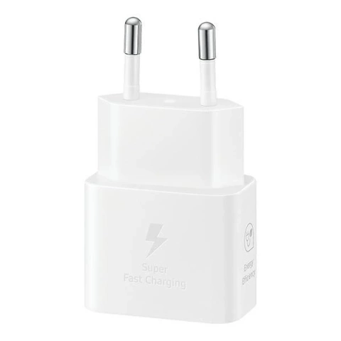 Samsung EP-T2510NWEGEU 25W SFC USB-C GaN nástenná nabíjačka – biela