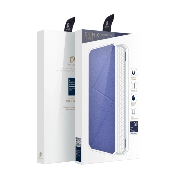 DUX DUCIS Skin X Holster Flip Cover для iPhone 13 Pro синій