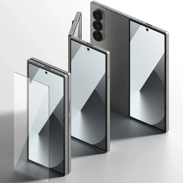 Ringke Cover Display 2er-Pack gehärtetes Glas für Samsung Galaxy Z Fold 6 Clear
