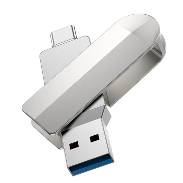 HOCO USB A Type C Pendrive UD10 64GB USB 3.0 Rotatable, Wide Compatibility