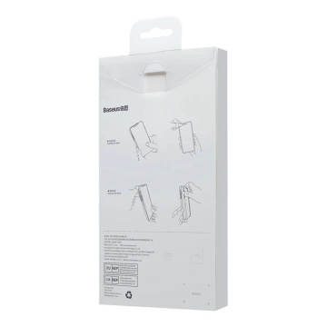 Ochranná sada Baseus Tekutý oxid kremičitý, magnetické puzdro a tvrdené sklo pre iPhone 14 Plus (modré)