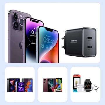 Joyroom JR-TCF09 Speed ​​​​40W – 2x зарядний пристрій USB-C PD/QC/AFC/FCP