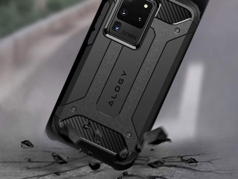 Pouzdro Alogy Hard Armor pro Samsung Galaxy S20 Ultra šedé