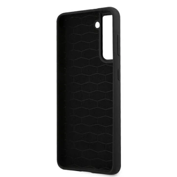 Etui BMW BMHCS21MMSILBK für Samsung Galaxy S21 Plus G996 Silikon M Collection